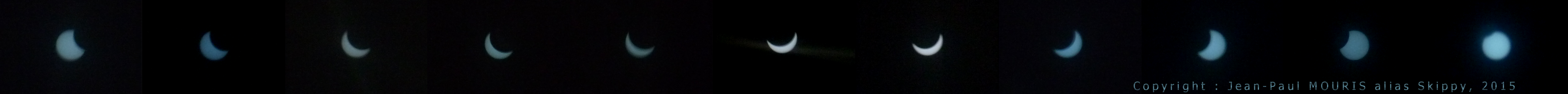 Eclipse solaire partielle 2015-03-20